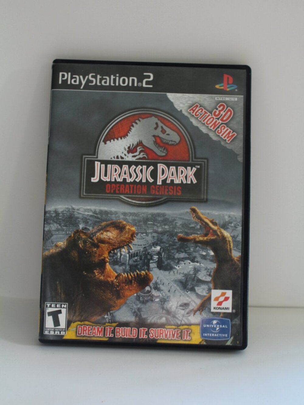 Jurassic Park: Operation Genesis (Sony PlayStation 2, 2003) Complete